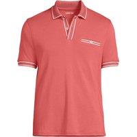 Lands' End Men's Welt Pocket Supima Polo Shirt in Red | Size: Large