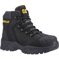 Caterpillar Men's Everett S3 WP Safety Boot in Black | Size: 12