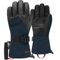 Racer Men's 'GTK 5' Insulated Waterproof Gore-tex Ski Gloves in Navy | Size: Medium