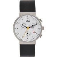 Braun Men's BN0035BWHBKG Classic 40mm Quartz Watch in Black
