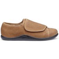 Hotter Men's 'Encompass' Slippers in Tan | Size: 7
