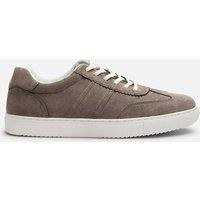 Where's That From Men's Clark Low Cut Lace Up Trainers in Grey | Size: 8