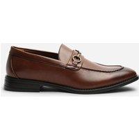Where's That From Men's Declan Pointed Toe Slip On Buckle Loafer in Tan | Size: 7