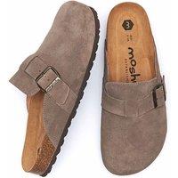 Moshulu Men's 'Buckator' Cork Footbed Clogs in Taupe | Size: 10