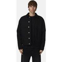 Good For Nothing Men's Washed Worker Jacket in Black | Size: Medium