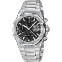 Gevril Men's Kingsgate Chronograph Swiss Automatic ETA 7750 SS Watch in Silver