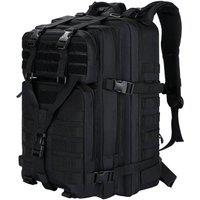 Nordara Men's 40L Military Tactical Army Backpack in Black | Size: 0.6m2