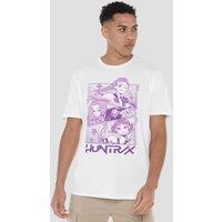 Netflix Kpop Demon Hunters Huntrix Huntrx Manga Panels Trio T-Shirt, White | Size: Small