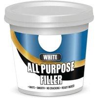 Bedsland 500g All Purpose Filler Bucket Wall Crack Repair Smooth Finish in White