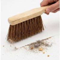 SHEDS AND FENCE LTD Soft Coco Hand Brush 12 Inch Wooden Block Natural Bristles