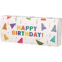 Living and Home Happy Birthday Surprise Money Pop-up Gift Box in White