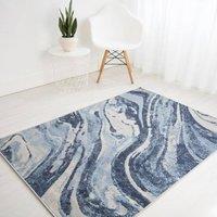 DS Living Marbello Blue Rug Collection | Size: 80 cm x 150 cm