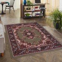 DS Living Classic Green Rug Collection | Size: 80 cm x 150 cm