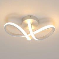 Pheashine Modern LED Ceiling Light 3000K Long 30cm 20W in White