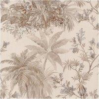 Boutique Bali Pebble Wallpaper in Beige | Size: 10000mm x 520mm