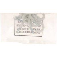 Unifix Cup Hooks White - 32mm, Bag of 8 - Box of 40