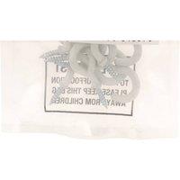 Unifix Cup Hooks White - 38mm - Box of 30