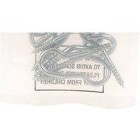 Unifix M Hooks Bzp - 10G X 60Mm - Box of 30 in Silver