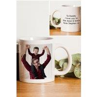 Personalised Memento Company Personalised Photo Upload Mug in White