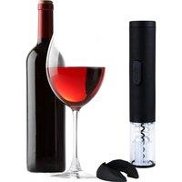 simpa Battery Operated Automatic Wine Bottle Opener in Black