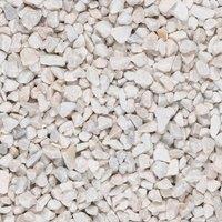 simpa Arctic White Chippings 20mm - 20kg Bag