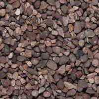 simpa Cheshire Pink Chippings 11-14mm - 20kg Bag in Brown