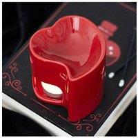KDMD Red Heart Oil Burner & Wax Warmer