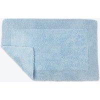 Allure Bath Fashions Elegance Reversible Heavyweight Bath Mat in Baby Blue