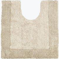 Allure Bath Fashions Elegance Reversible Heavyweight Pedestal Mat in Beige