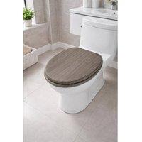 SPOT ON DEALZ 18" Grey Finish Toilet Seat