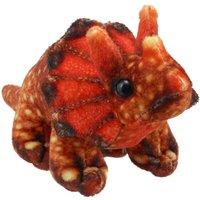 The Puppet Company Triceratops (Orange) - Finger Puppets