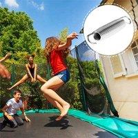 Nordara 15Pcs 5.5 Galvanized Trampoline Springs Heavy Duty in Metallic Silver