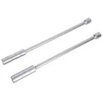 EONLION Magnetic Thin Wall Spark Plug Socket 14+16mm 3/8 Drive in Silver
