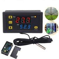 Nordara AC 110-220V Digital Thermostat Temperature Controller W3230 in Black