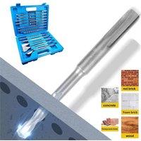 Nordara Rotary Hammer SDS Plus Drill Bits & Chisels Set- 17Pcs | Size: 10000mm x 520mm