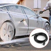 Nordara 15M Heavy Duty Pressure Washer Hose M22 14 Replacement in Black