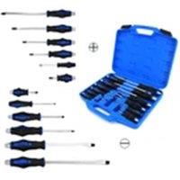 Nordara 12PCS Anti-Slip Magnetic Screwdriver Set in Blue | Size: 1000mm x 400mm