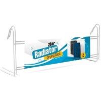 Nordara 2-Pack Radiator Airer Bar Radiator Airer Clothes Drying Rack Over Door in White | Size: 100 cm x 15 cm