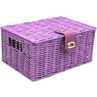 Nordara Storage Basket Purple Resin Woven S | Size: Small