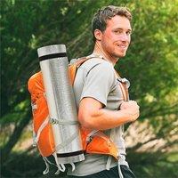 Nordara Eva Foil Extra Thick Eva Camping Foam Mat Waterproof Roll Up in Silver