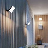 Eglo MACHIO 50W LED Flood Light, IP65 Weatherproof, Black Aluminium