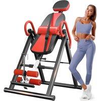 Dprodo 135KG Capacity Strength Training Inversion Equipment in Red | Size: 25-40kg