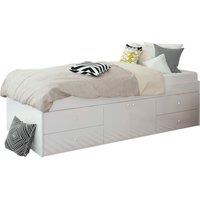 Kidsaw Captain's Single 3ft Cabin Bed WHITE