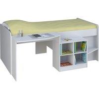 Kidsaw Pilot Cabin Bed White | Size: Single