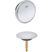 Grohe Talento Trimset For Bath Filler Chrome - 19025000 - Enhance Your Bath in Metallic Silver