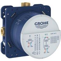 Grohe Rapido Smartbox Chrome - 35604000 - Shower Installation System in Blue