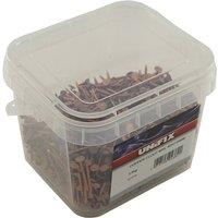 Unifix Round Wire Copper Clout Nails 30 x 2.65mm - Box of 4