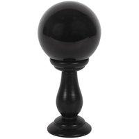 KDMD Small Black Crystal Ball on Stand