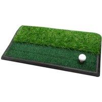 Precision Launch Pad 2 In 1 Golf Training Mat in Green