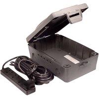 Masterplug Extension Lead (UK Plug) in Black